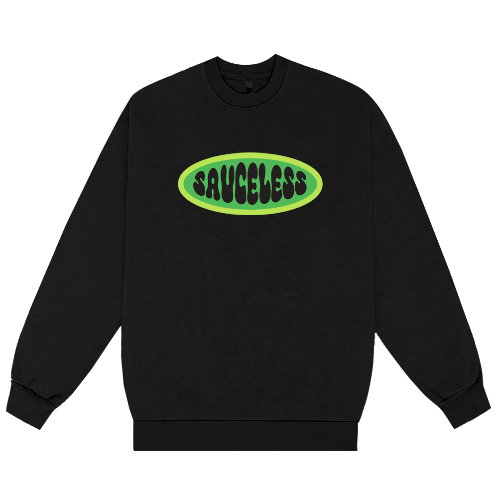 Sauceless Sweatshirt Black