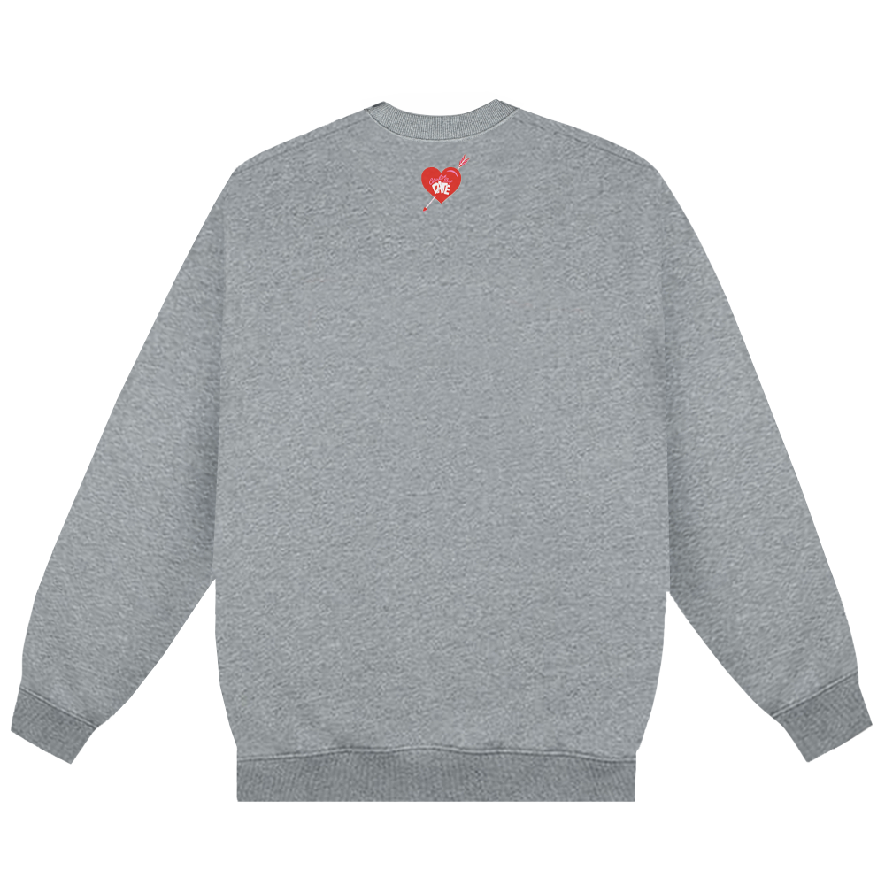Stop Flirting With Me Sweatshirt Grey